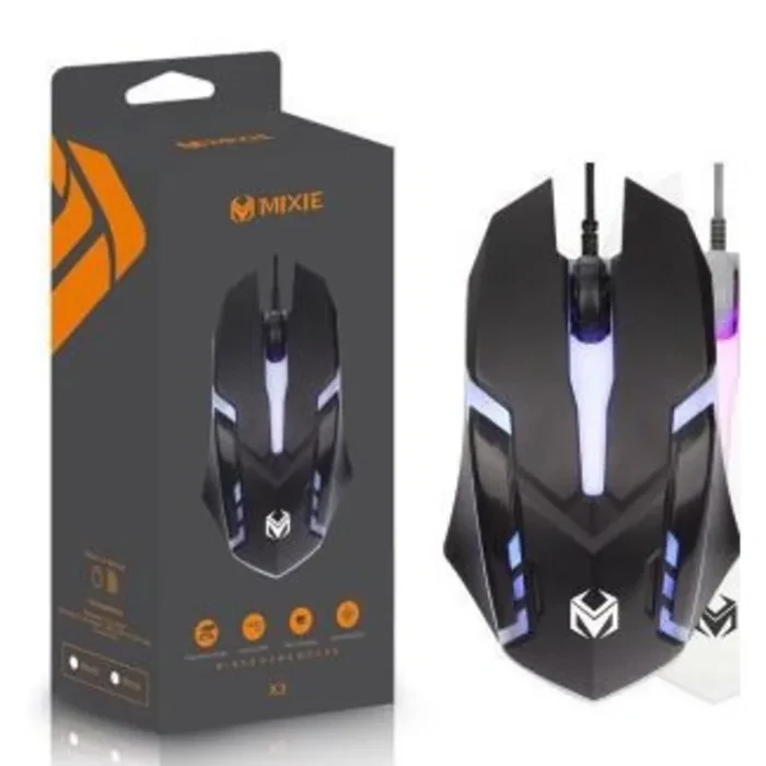 Mixie X3 Usb Wired Rgb Optical Gaming Mouse